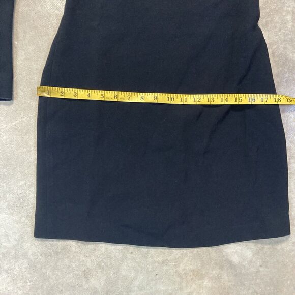 Rachel Zoe Dress 4 Black Harper Floral Sequins Off Shoulder Bell Sleeve Mini - Picture 5 of 12